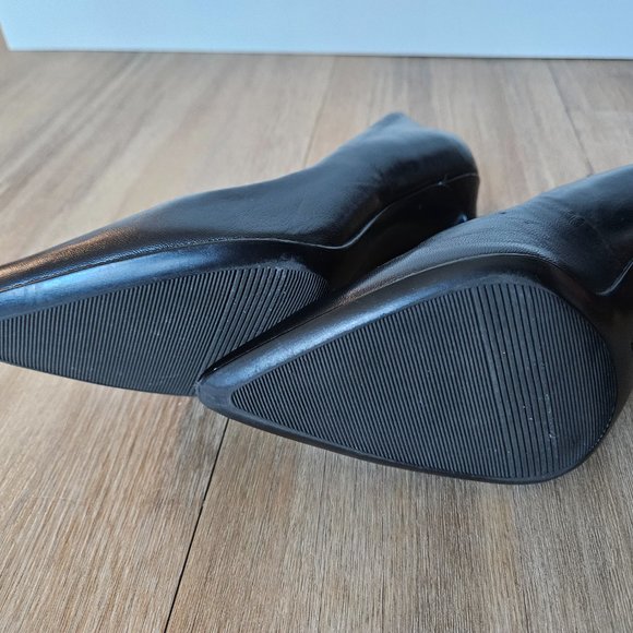 Naturalizer Anna Pointed Toe Heels black 6W - Picture 3 of 5